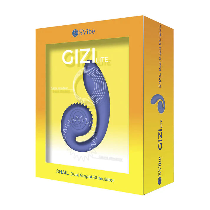 Svibe Snail Gizi Lite Flexible G-Spot Vibrator - Purple Juicy Blueberry