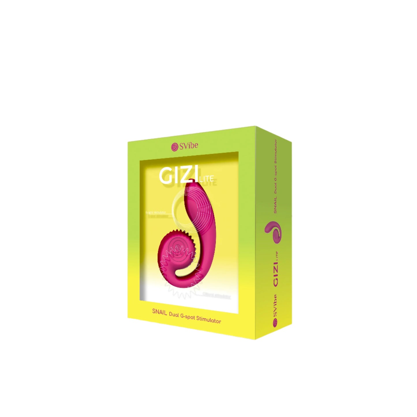 Svibe Snail Gizi Lite Flexible G-Spot Vibrator - Pink Sweet Dragonfruit