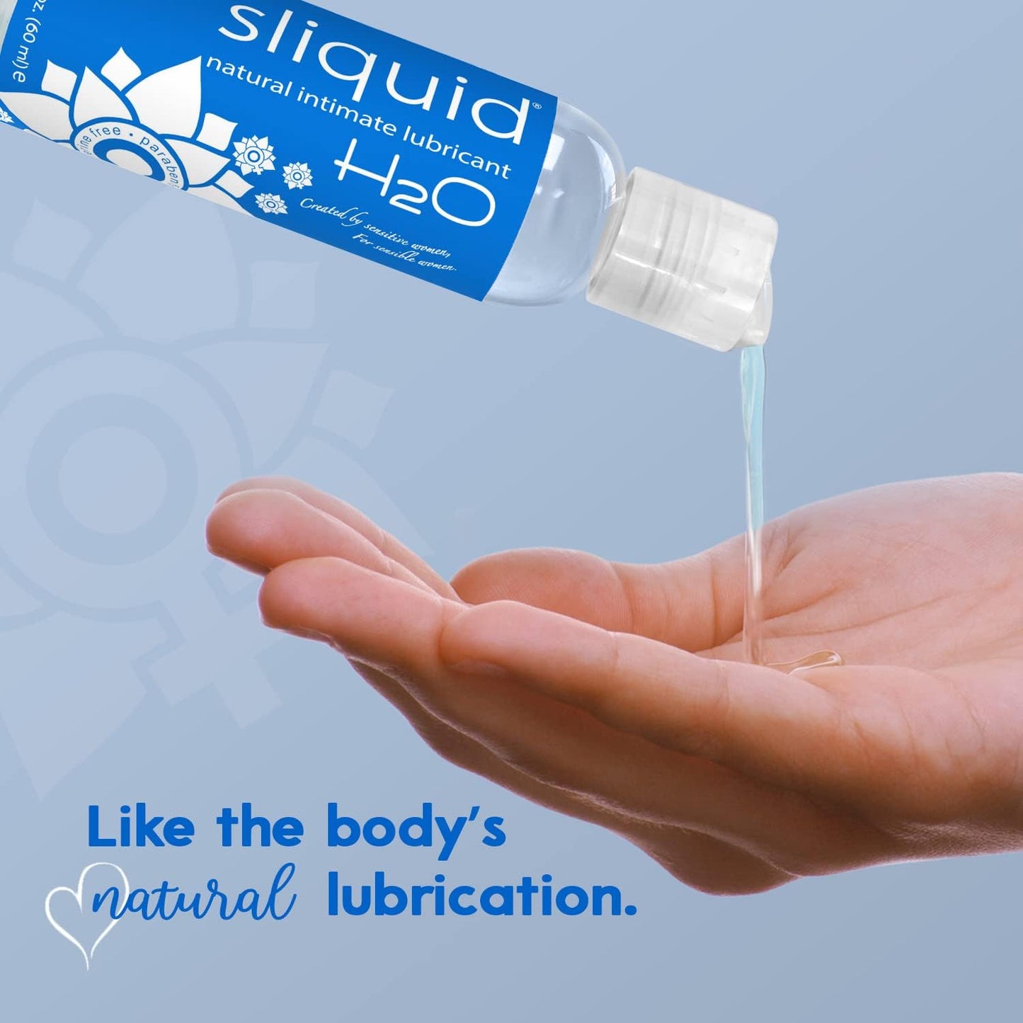 Sliquid H2O Natural Water-Based Intimate Lubricant (60ml)