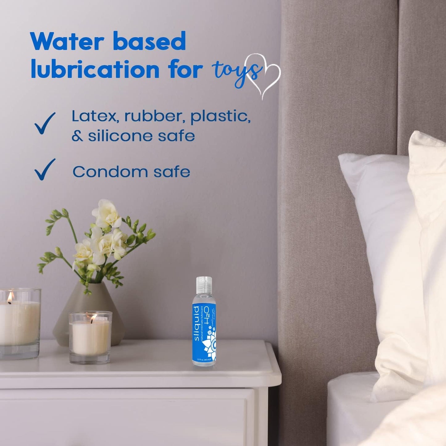 Sliquid H2O Natural Water-Based Intimate Lubricant (60ml)