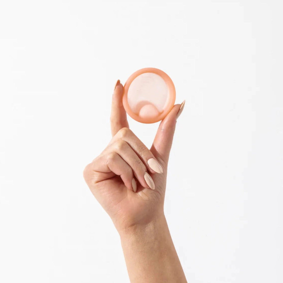 Saalt Reusable Menstrual Disc - Small Sunset Coral