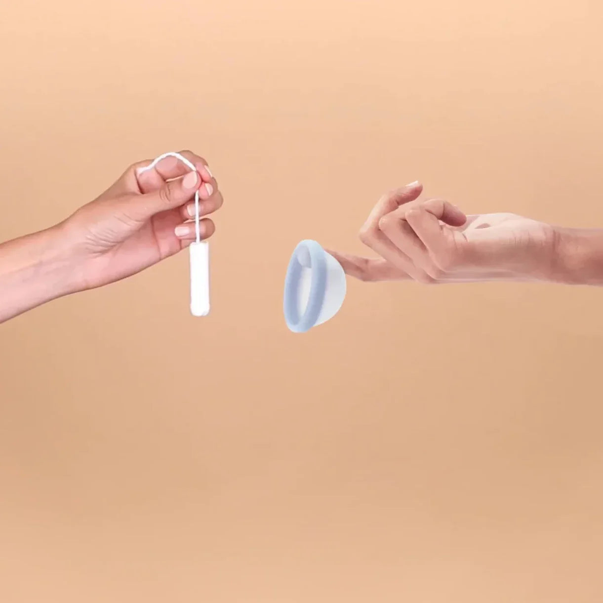 Saalt Reusable Menstrual Disc Duo - Small and Regular