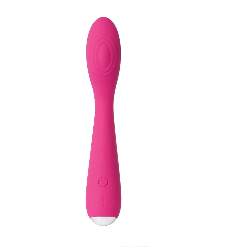 Svakom Iris Clitoris or G-Spot Vibrator - Plum Red