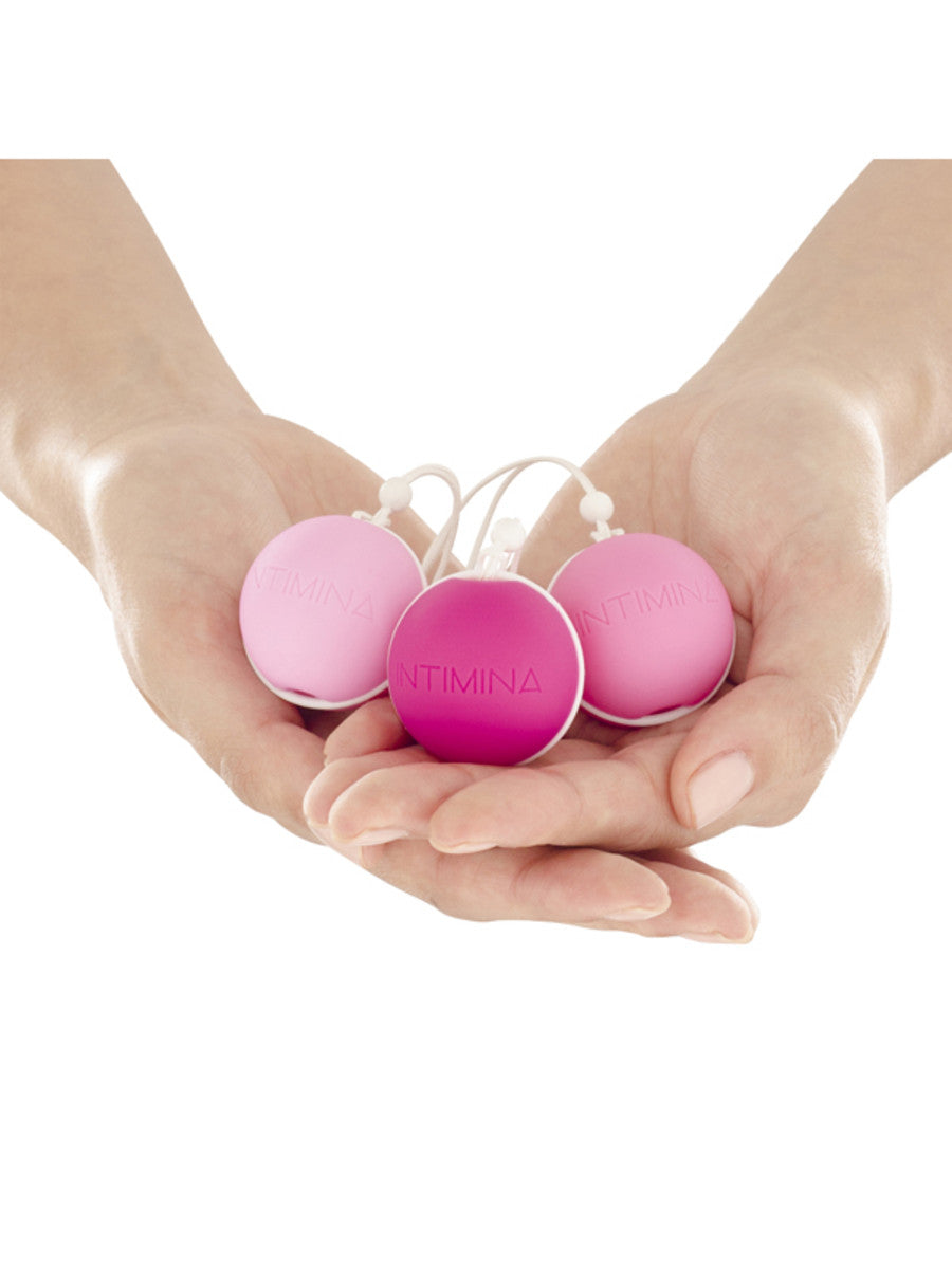 Intimina Laselle Weighted Exerciser Kegel Balls (Set of 3)