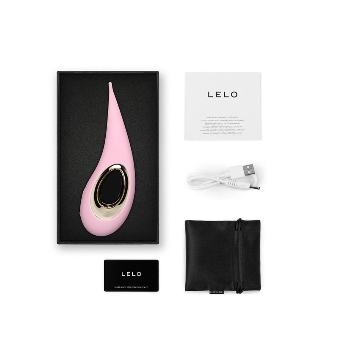 Lelo Dot Clitoral Pinpoint Stimulator - Pink