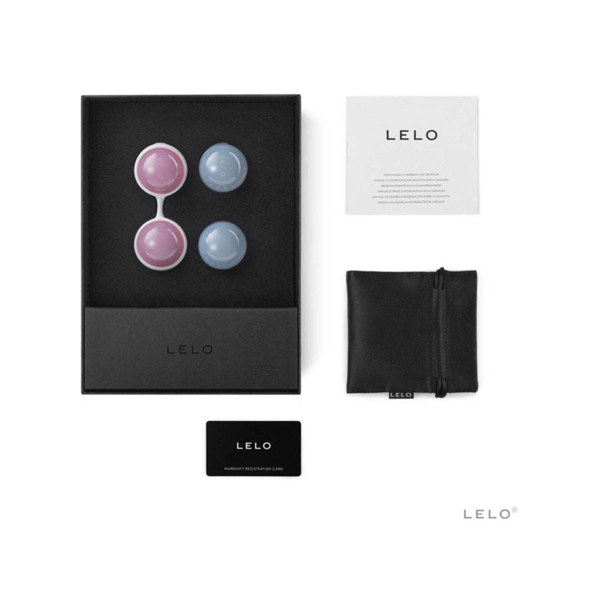 Lelo Beads Weighted Kegel Ball Set - Mini (Set of 4)