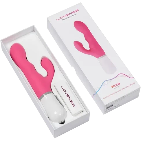 Lovense Nora Rotating Rabbit Vibrator (Remote Controlled)