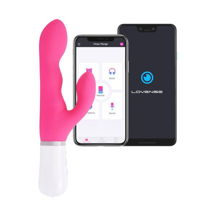 Lovense Nora Rotating Rabbit Vibrator (Remote Controlled)
