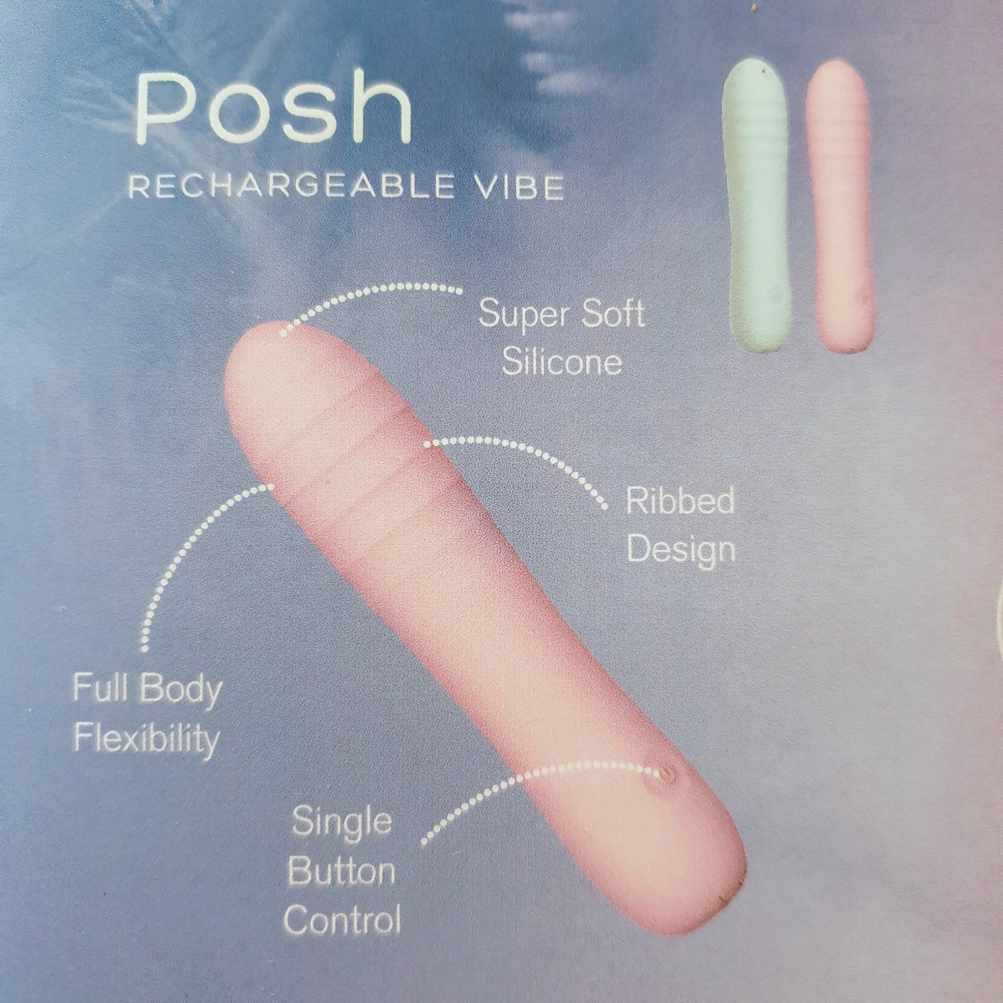 Playful Soft Posh Vibrator - Purple