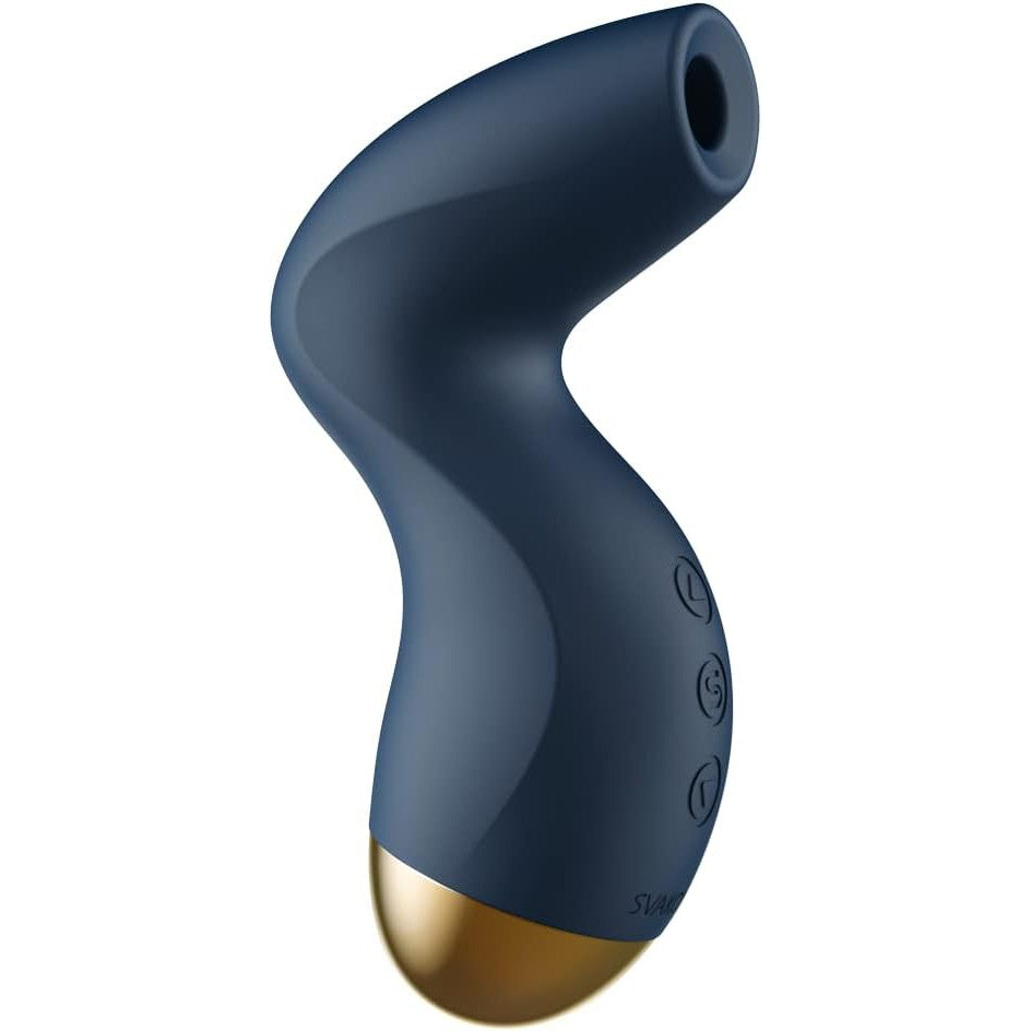 Svakom Pulse Pure Deep Suction Clitoral Stimulator - Navy Blue