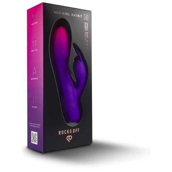 Rocks Off Glo-Girl Rabbit Vibrator