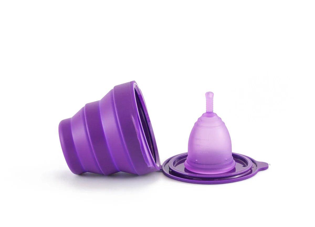 Ruby Steriliser for Menstrual Cups - Purple