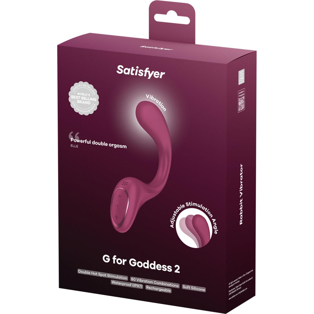 Satisfyer G for Goddess 2 - Red