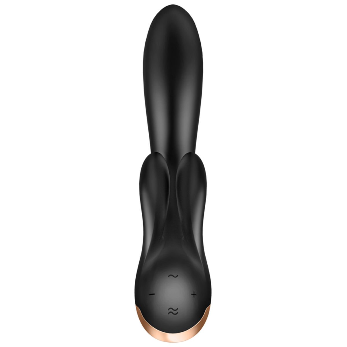 Satisfyer Double Flex Rabbit Vibrator (App Controlled) - Black