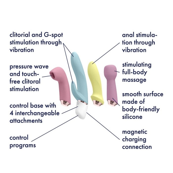 Satisfyer Marvelous Four Massager Set (6 Pieces)