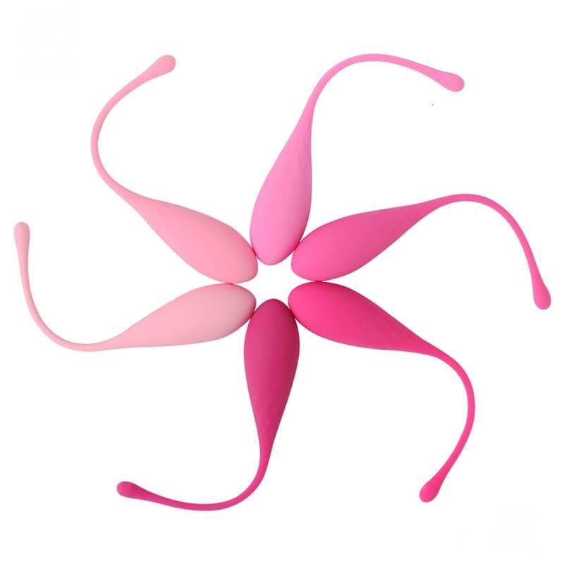 Playful Diamonds Weighted Kegel Eggs Training Set (6 Pack)