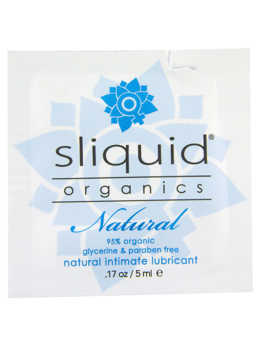 Sliquid Organics Natural Aloe Intimate Lubricant Sachet (5ml)