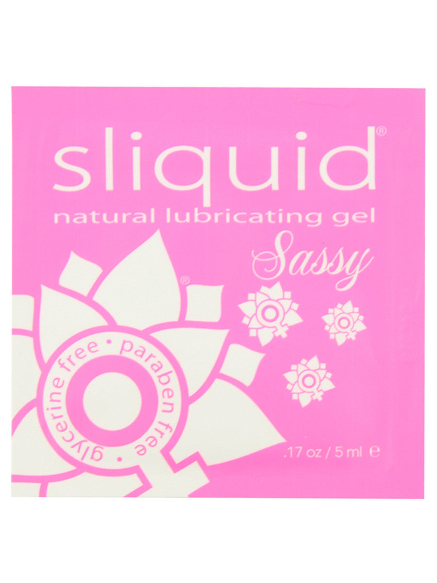 Sliquid Sassy Water-Based Natural Intimate Lubricant Sachet (5ml)