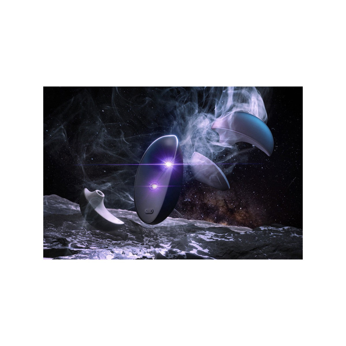 Svakom Pulse Galaxie Clitoral Stimulator with Starlight Projector- Black (App Controlled)