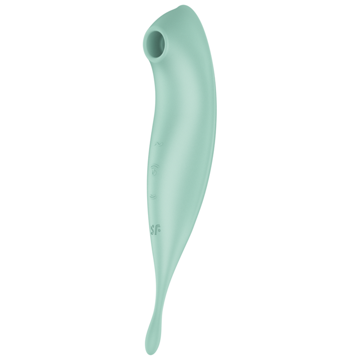 Satisfyer Twirling Pro+ Hybrid Clitoral Air Pulse Stimulator & Tip Vibrator (App Controlled) - Mint