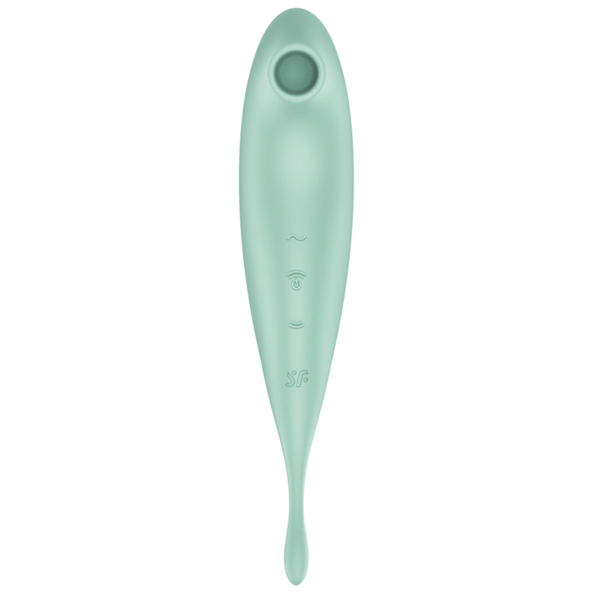 Satisfyer Twirling Pro+ Hybrid Clitoral Air Pulse Stimulator & Tip Vibrator (App Controlled) - Mint
