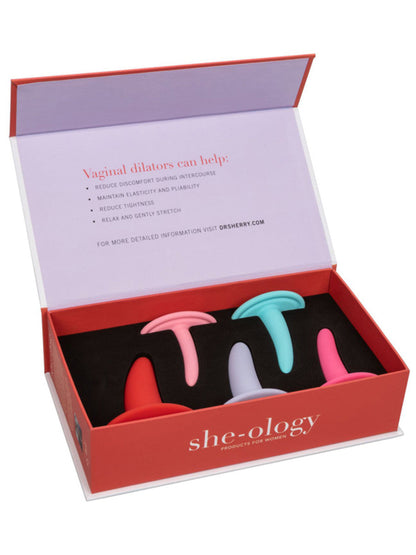 Calexotics She-ology Wearable Dilator Set (5 Sizes)