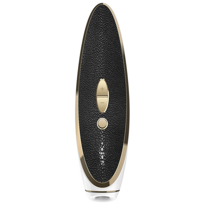 Satisfyer Luxury Air Pulse Stimulator + Vibrator - Haute Couture - Black and Gold