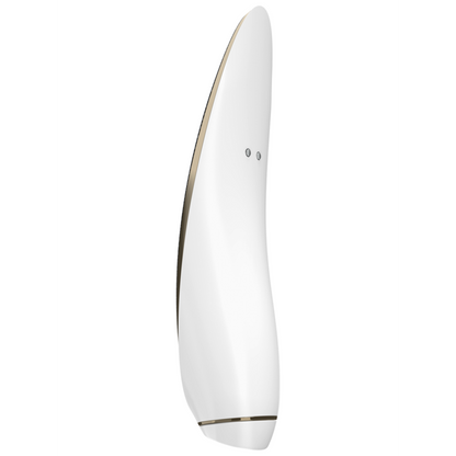 Satisfyer Luxury Air Pulse Stimulator + Vibrator - Haute Couture - Black and Gold