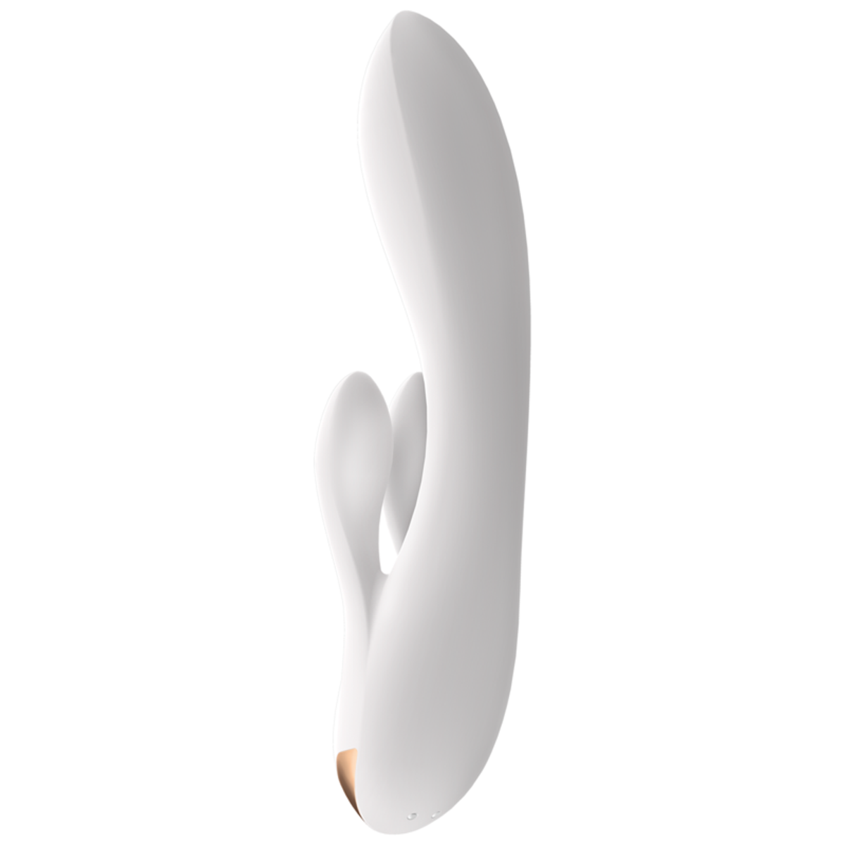 Satisfyer Double Flex Rabbit Vibrator (App Controlled) - White