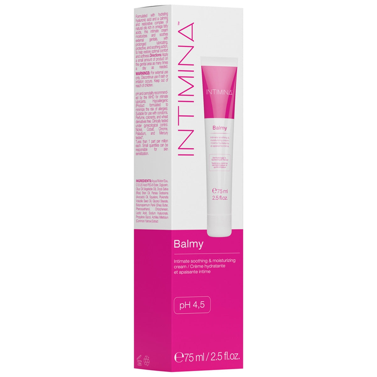 Intimina Balmy Intimate Soothing and Moisturising Cream (75ml)