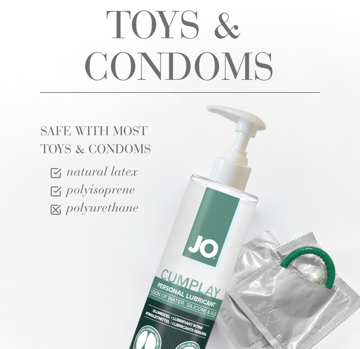 Jo Cumplay Personal Lubricant (240ml)