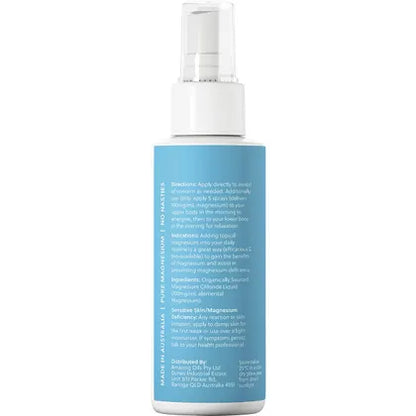 Amazing Oils Magnesium Oil Spray - Pain Relief (125ml)