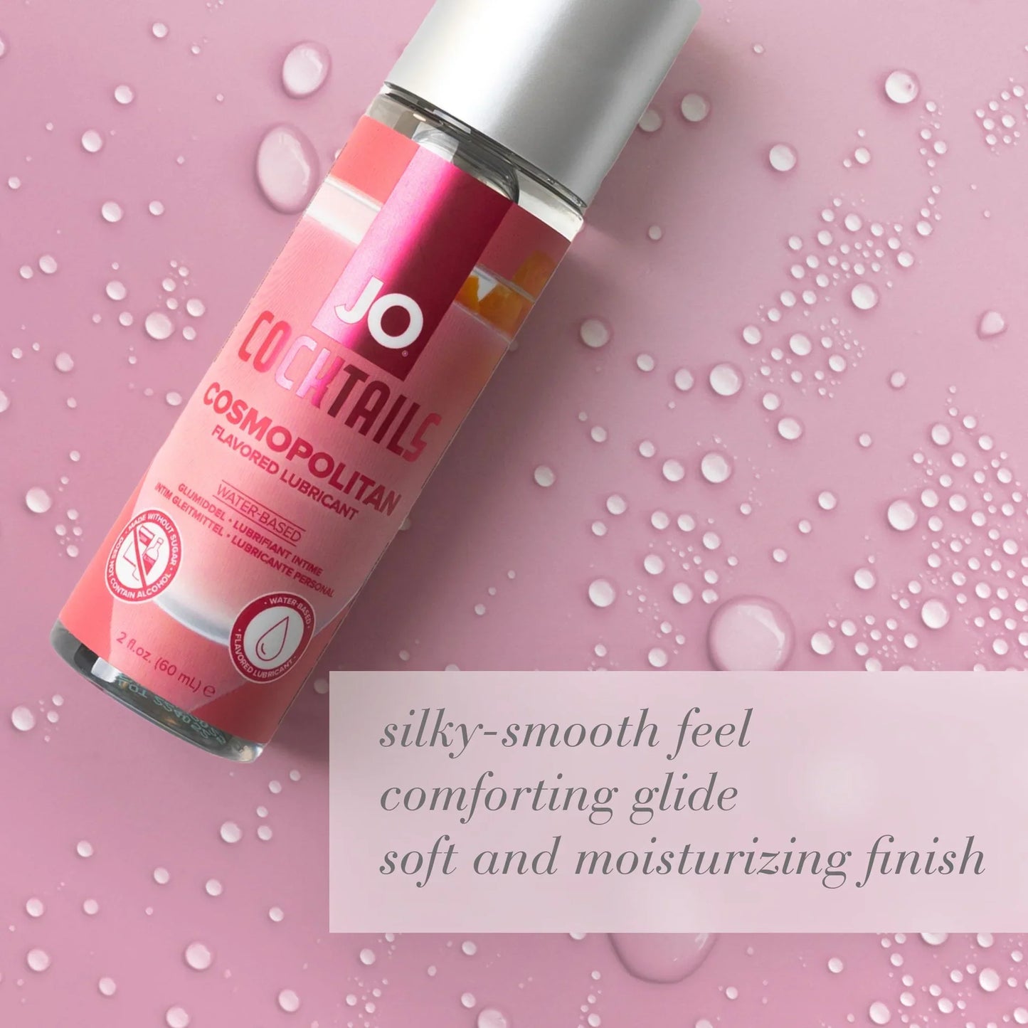 Jo Cocktails Water-Based Lubricant - Cosmopolitan (60ml)