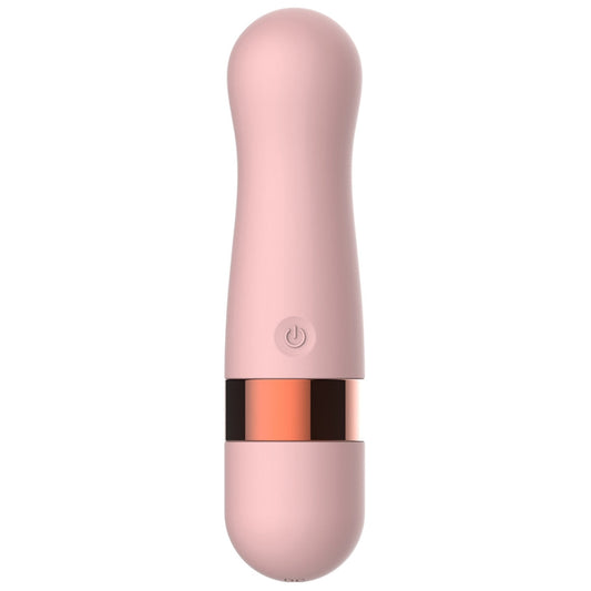 Playful Soft Cutie Pie Mini Vibrator - Pink