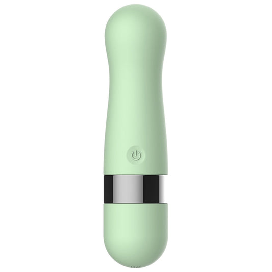 Playful Soft Cutie Pie Mini Vibrator - Mint Green