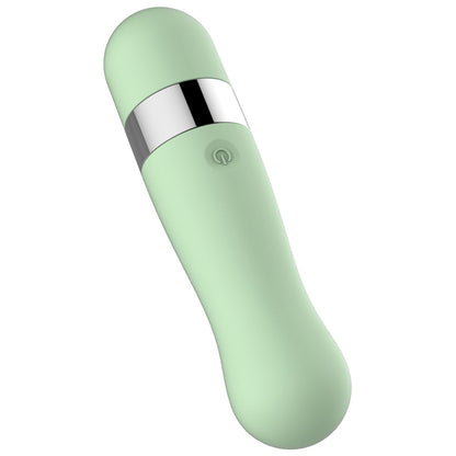 Playful Soft Cutie Pie Mini Vibrator - Mint Green