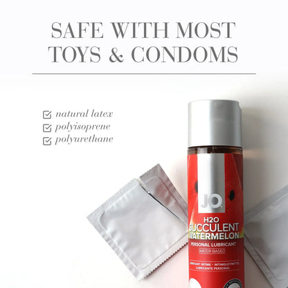 Jo H2O Water-Based Lubricant - Succulent Watermelon (120ml)