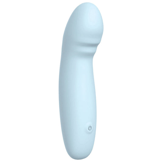 Playful Soft Fling G-Spot Vibrator - Blue