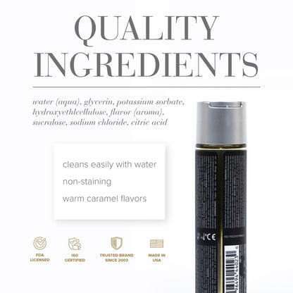 Jo Gelato Water-Based Lubricant - Salted Caramel (120ml)