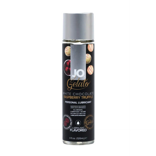 Jo Gelato Water-Based Lubricant - White Chocolate Raspberry Truffle (120ml)