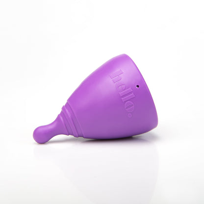 Hello Menstrual Cup - Large Purple