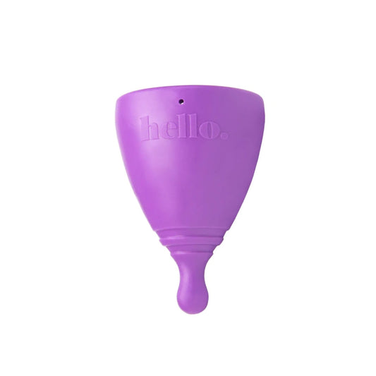 Hello Menstrual Cup - Large Purple