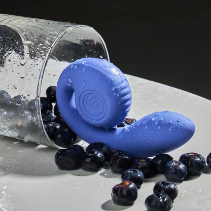 Svibe Snail Gizi Lite Flexible G-Spot Vibrator - Purple Juicy Blueberry