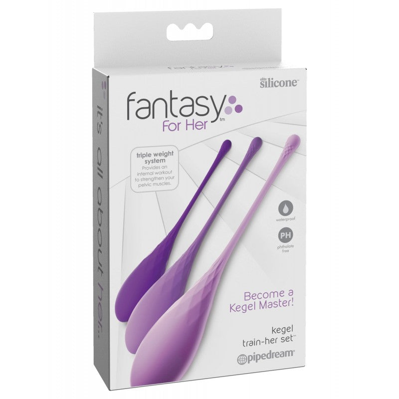 Pipedream Fantasy Kegel Trainer Set (3 Pack)