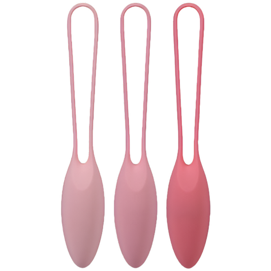 Kit de entrenamiento de Kegel DOC JOHNSON en una bolsa (paquete de 3)