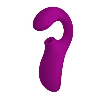Lelo Enigma Cruise Dual Stimulation Sonic Massager - Deep Rose