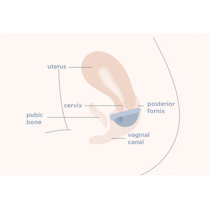 Saalt Reusable Menstrual Disc - Regular Coastal Blue