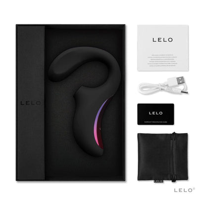 Lelo Enigma Cruise Dual Stimulation Sonic Massager - Black