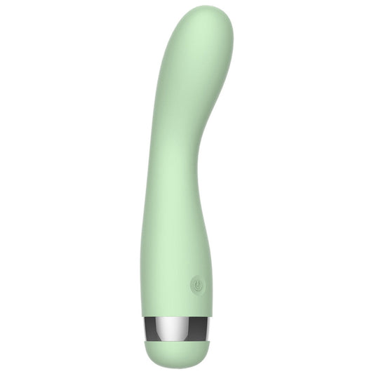 Playful Soft Lover G-Spot Vibrator - Mint Green