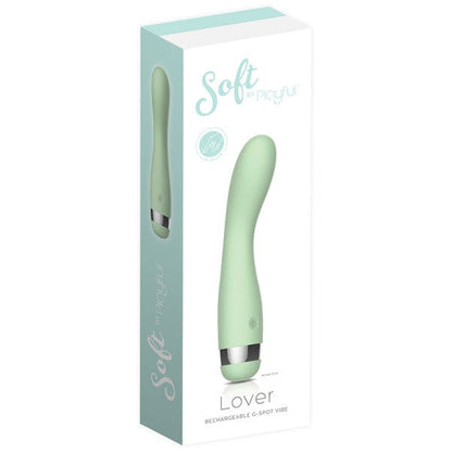 Playful Soft Lover G-Spot Vibrator - Mint Green
